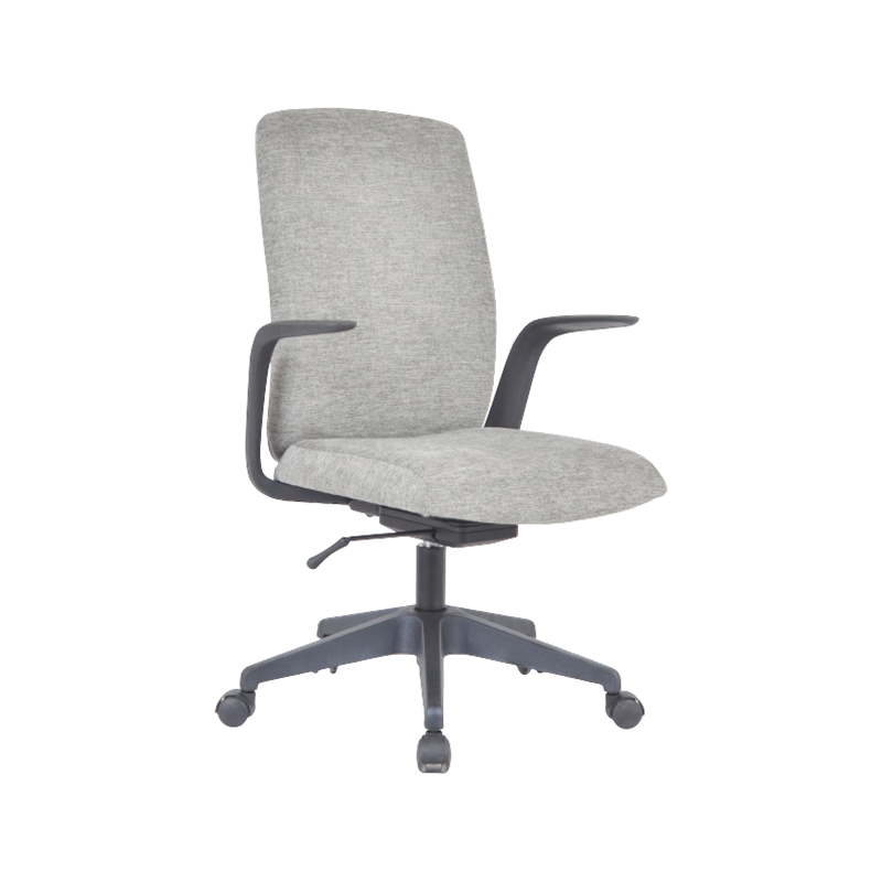 Chaise de bureau en tissu élégant