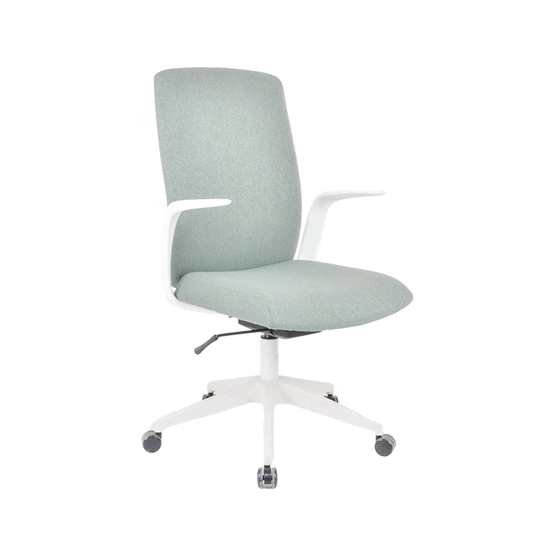 Chaise de bureau en tissu élégant