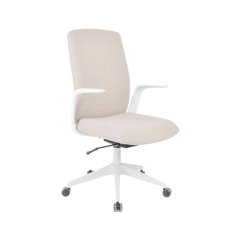 Chaise de bureau en tissu élégant