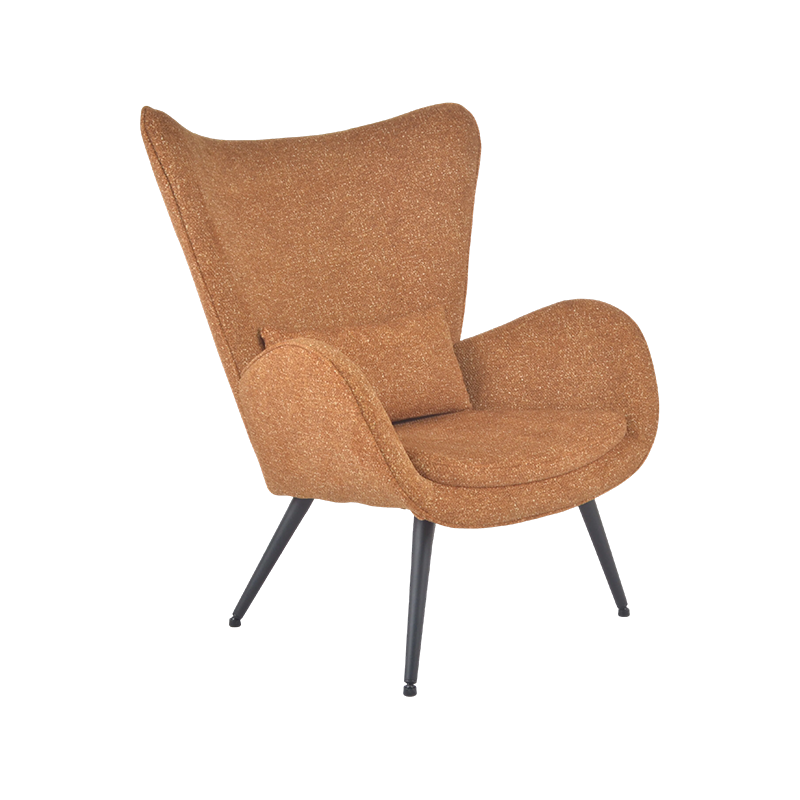 Chaise d'appoint sculpturale moderne et organique