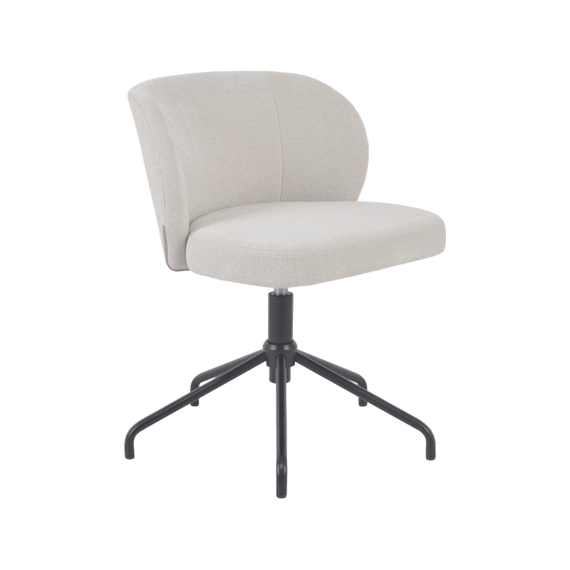 Chaise de salle à manger pivotante minimaliste